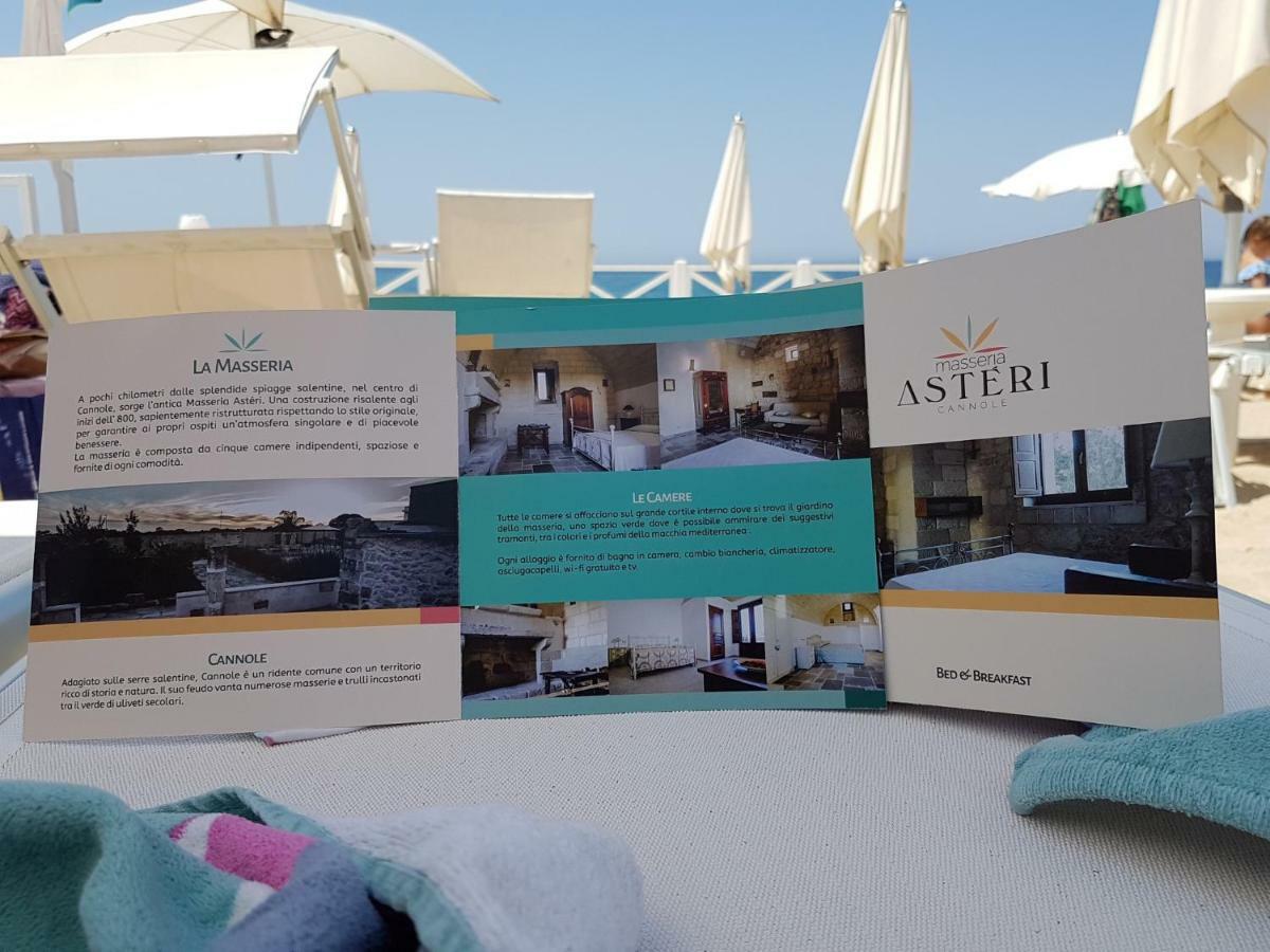 Masseria Asteri B&B Cannole Екстер'єр фото